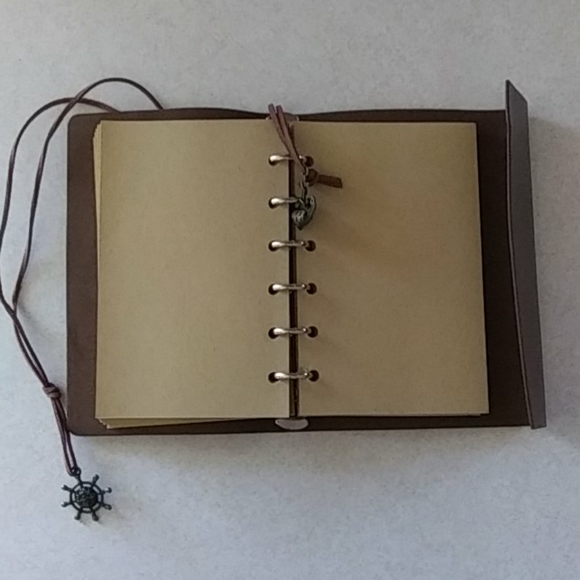 Leather Like Spiral Journal NEW - Picture 5 of 6